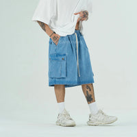 Pantaloncini Cargo Denim Duca Homme Duca Homme