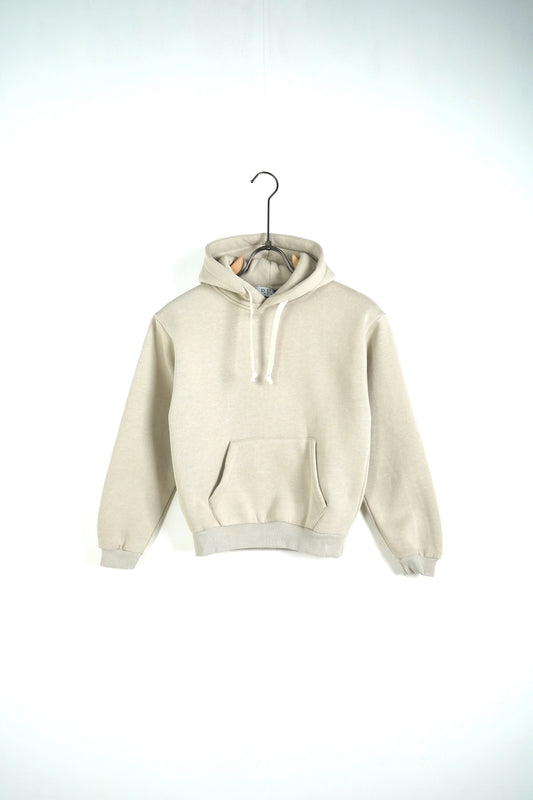 Felpa Duca Homme Bambino | Modello Classico con Cappuccio | Beige Duca Homme