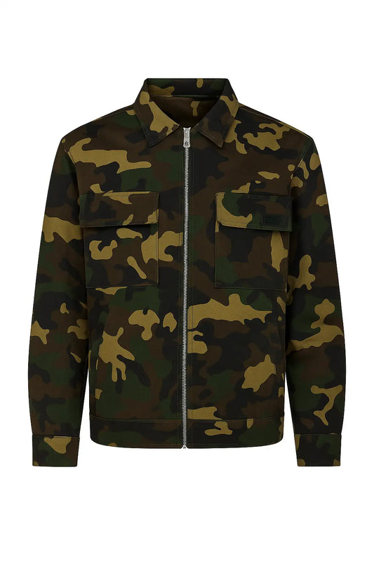 Completo Diego Rodriguez Uomo | Giacca e Pantaloni Cargo | Militare Diego Rodriguez