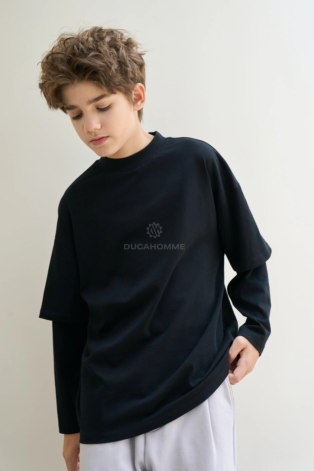 606047G - Sotto Uomo Nero/Nero Duca Homme