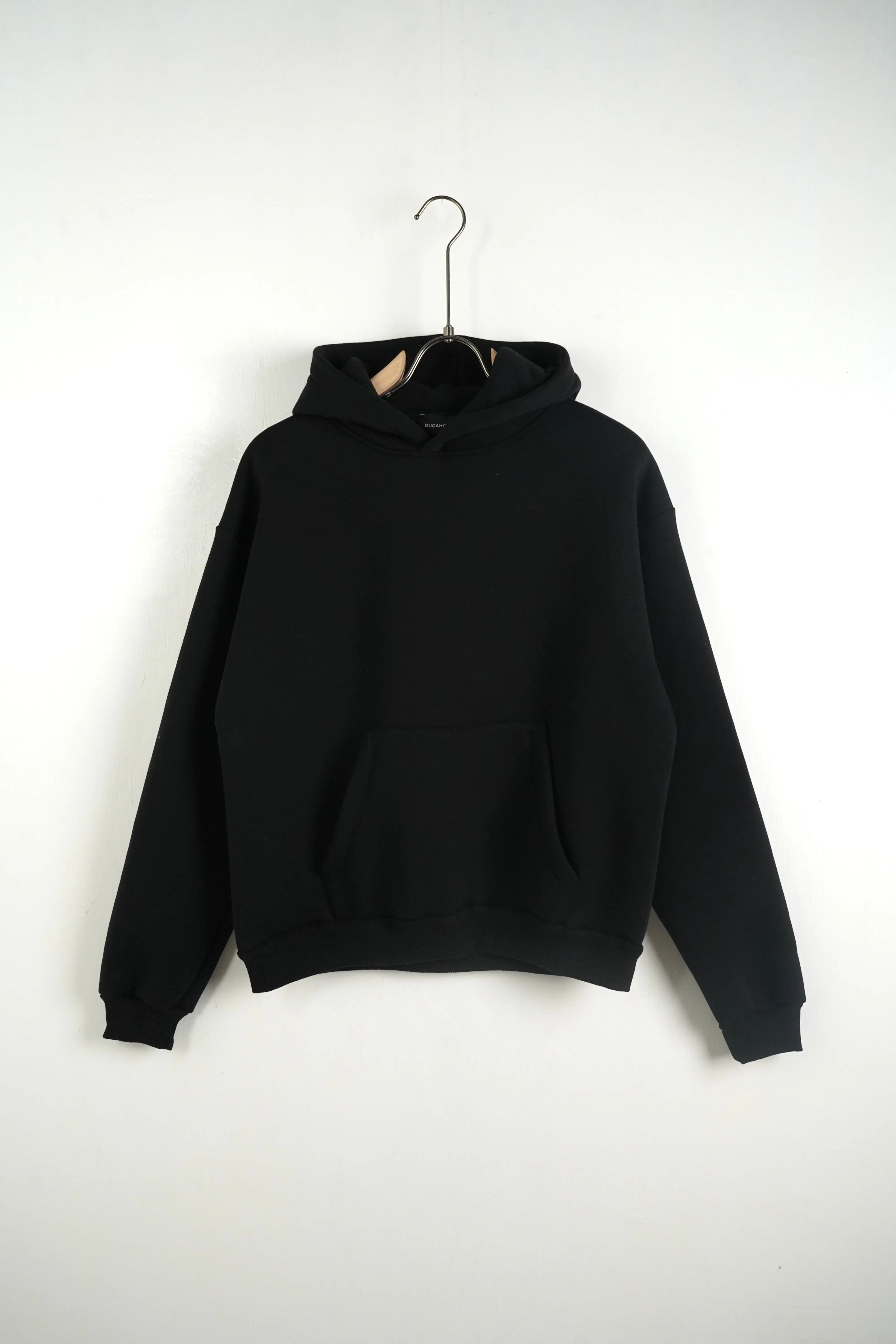 Felpa Duca Homme Oversize | Unisex |Boxy Fit | Nero Duca Homme