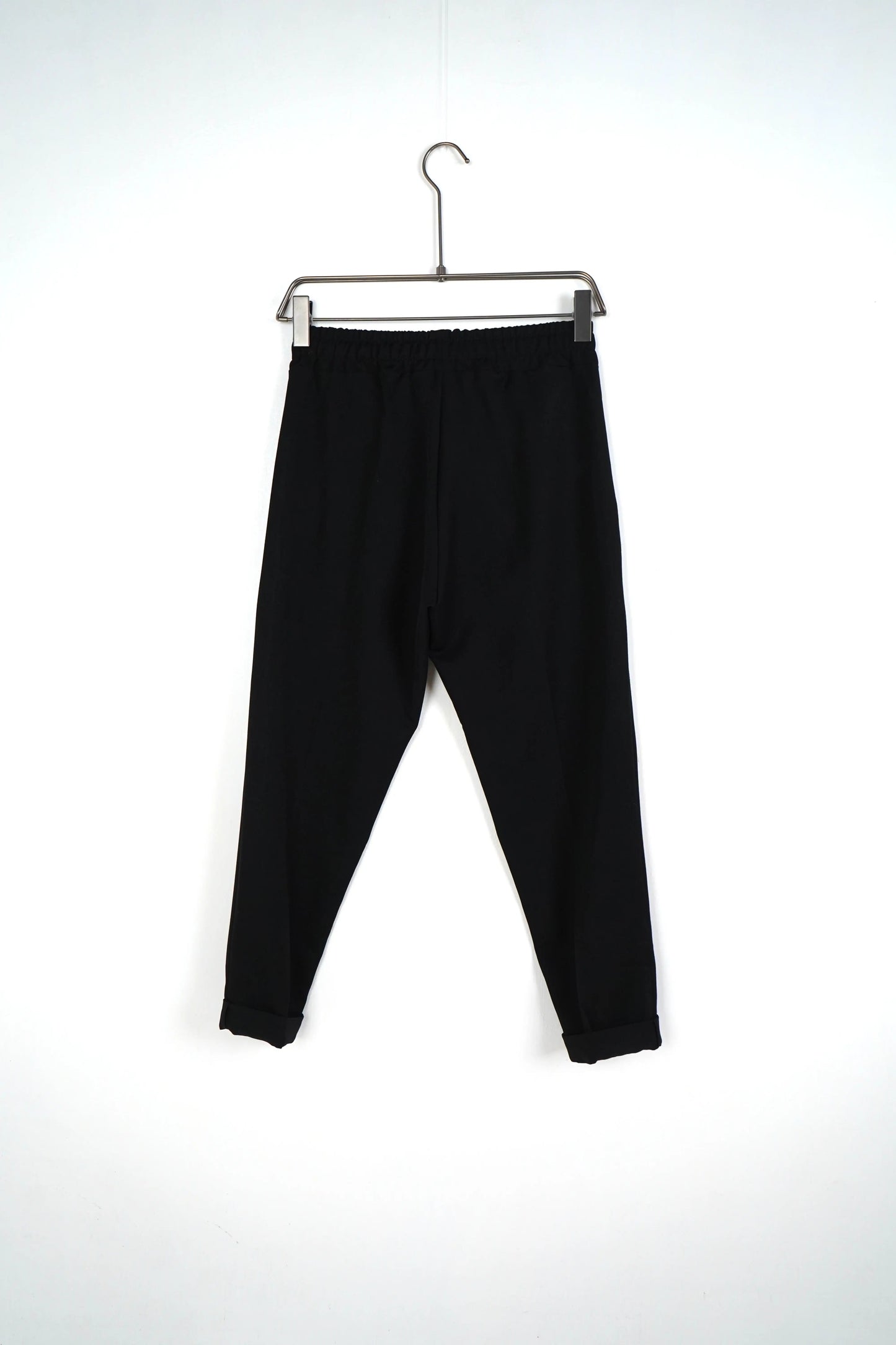 pantalone nero elegante lacci duca homme uomo 2