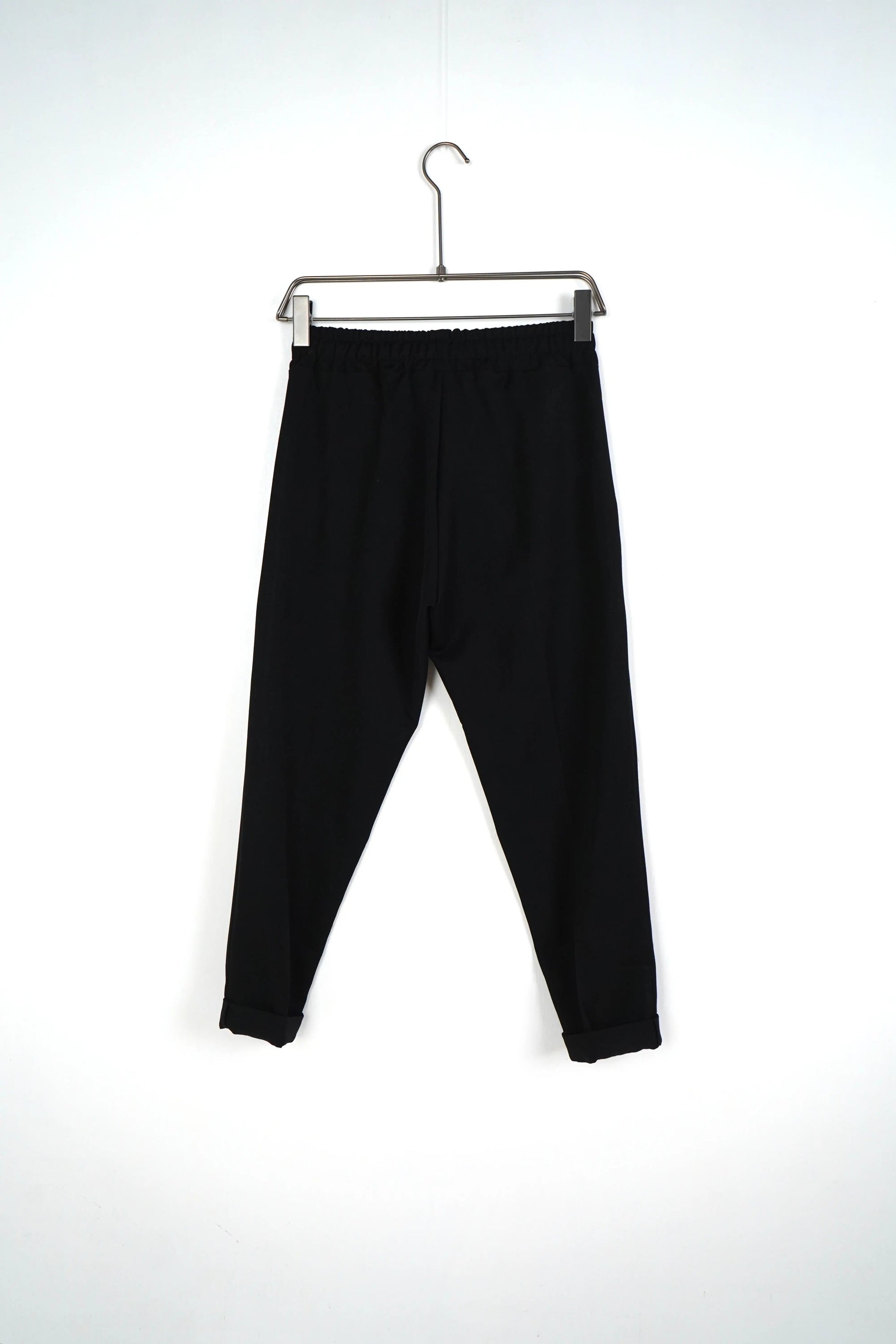 pantalone nero elegante lacci duca homme uomo 2