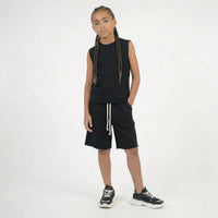 Completo Bambino Duca Homme Canotta/ Pantaloni Nero Duca Homme
