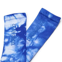DQ2090-D0A6Y-DQ861 CALZINO DSQUARED2 TIE-DYE BLU (8730487325012) (9669927141703)
