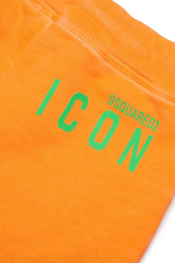 PANTALONCINO DSQUARED2 ICON FLUO (8828734570836) (9669924127047)