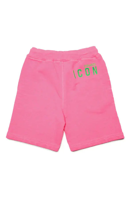 PANTALONCINO DSQUARED2 ICON FLUO (8828739977556) (9669924094279)