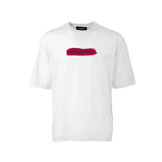 T Shirt Dsquared2 | Logo Frontale | Bianco Dsquared
