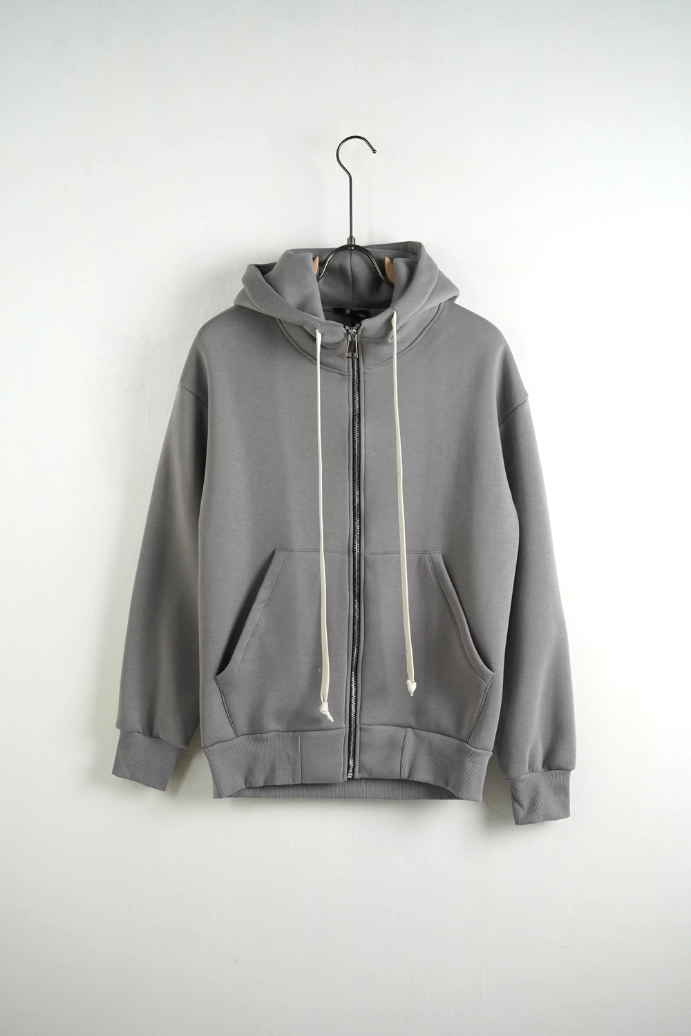 Felpa Duca Homme Oversize | Zip Intera | Uomo | Grigio Campus Duca Homme