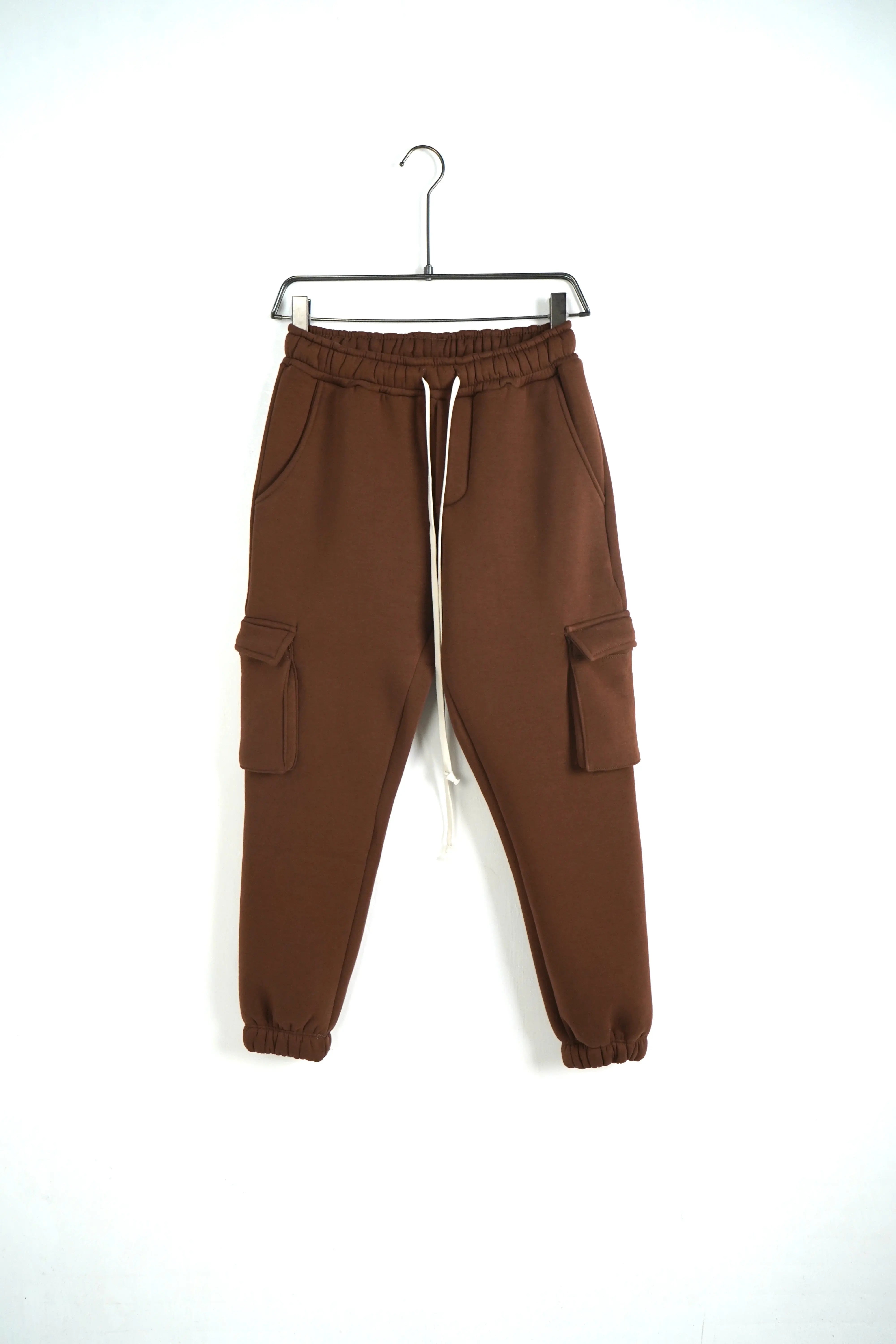 Tuta Duca Homme Uomo | Coordinato Felpa e Pantaloni | Marrone Duca Homme