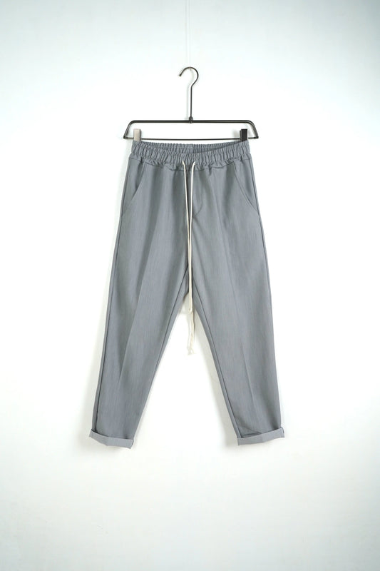 pantalone grigio elegante lacci duca homme uomo pantalaccio