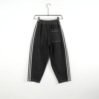 Completo bambino Duca Homme Denim Nero Righe Duca Homme