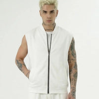 Smanicato Full Zip Duca Homme Bianco Duca Homme