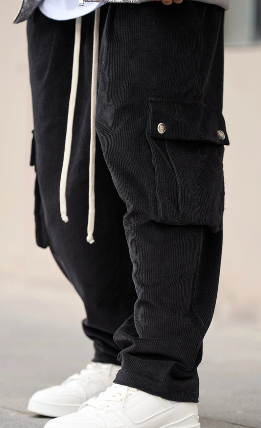 pantalone cargo nero duca homme uomo negozio online roma