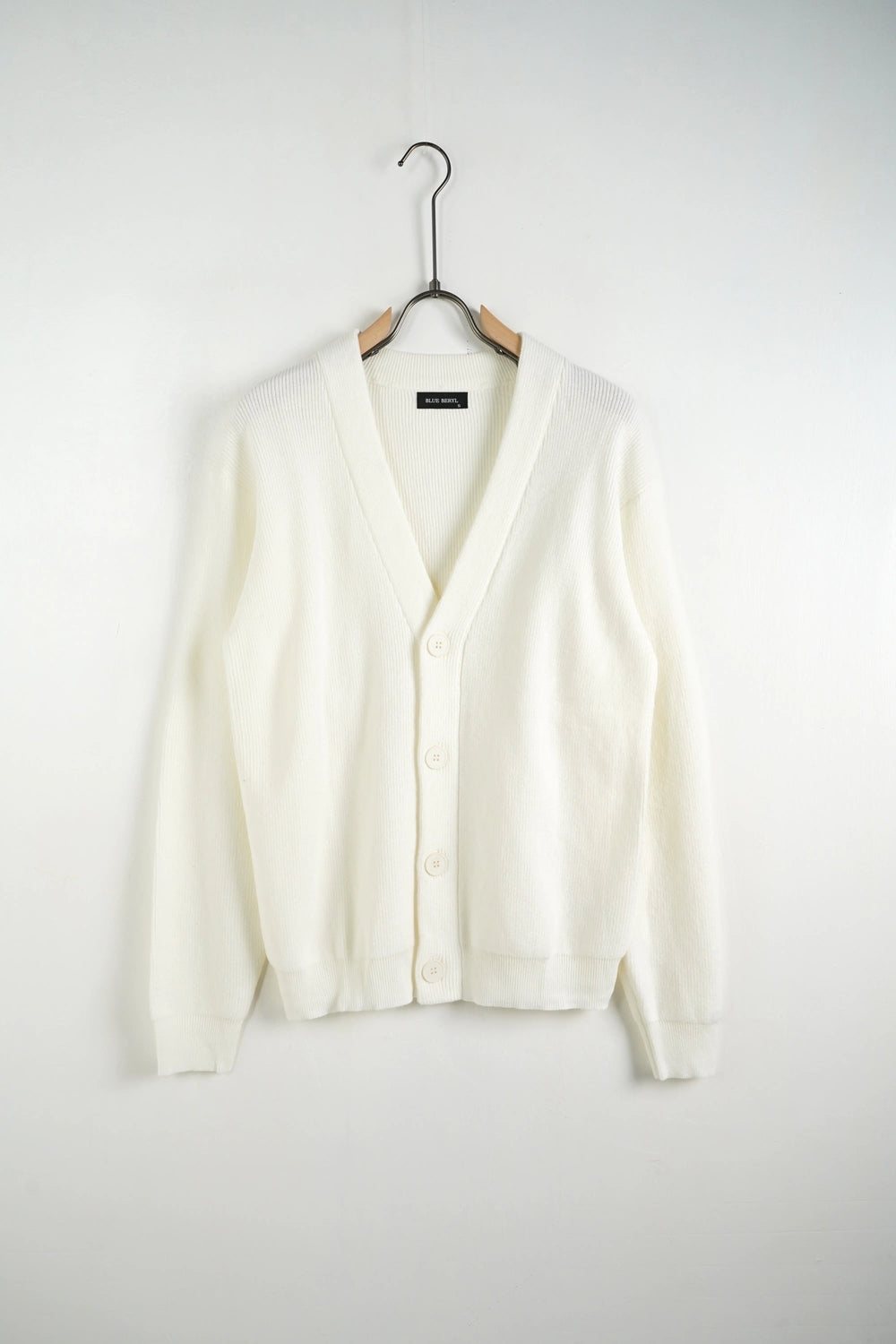 Cardigan Bottoni Oversize Panna Duca Homme