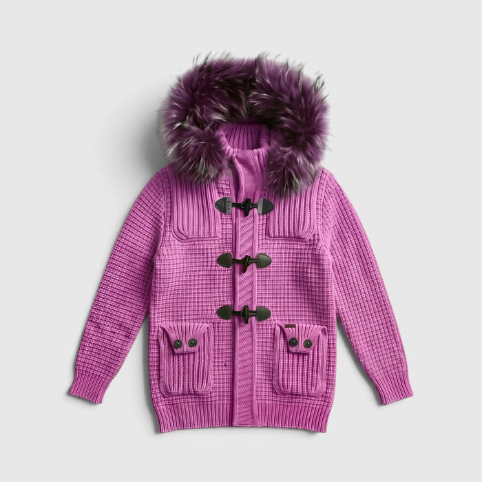 Bark Fucsia con Pelliccia | Giubbotto Unisex | Uomo Donna Bark