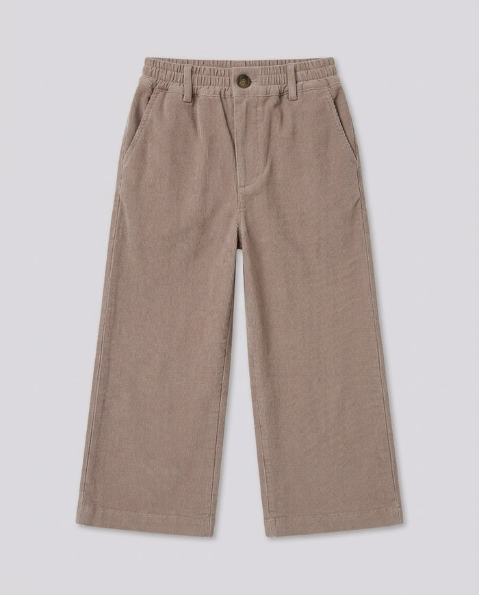 Pantaloni in Velluto a Coste Saint Barth Kids a Zampa – fronte