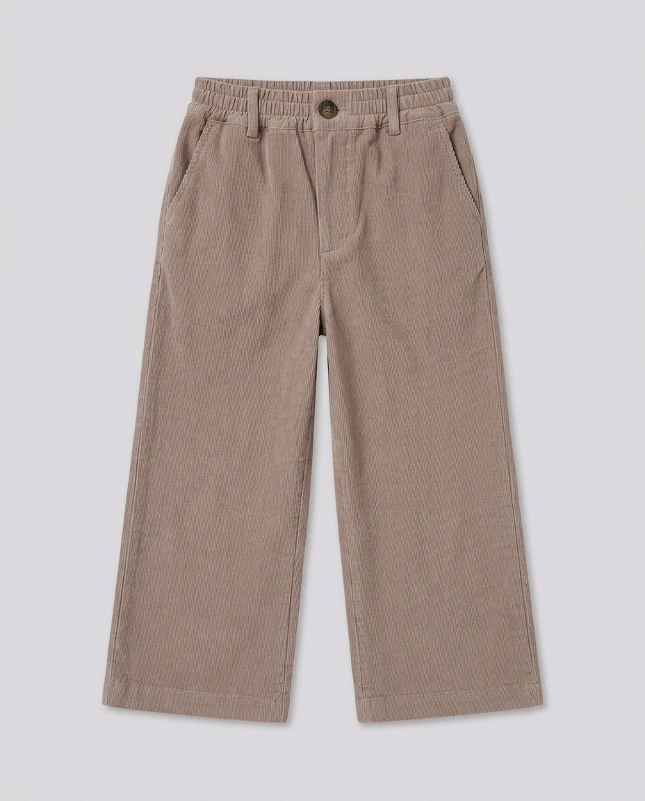 Pantaloni in Velluto a Coste Saint Barth Kids a Zampa – fronte