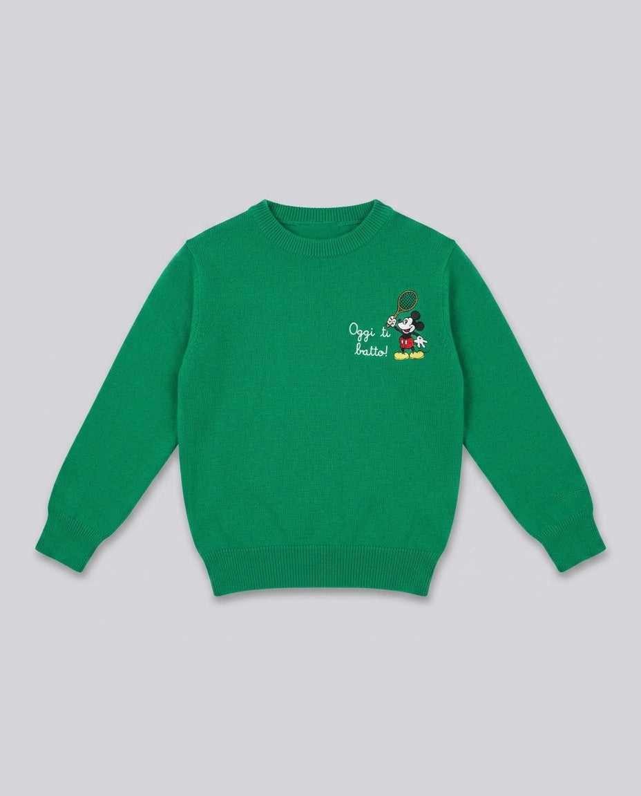 Maglione Saint Barth Kids Mickey Tennis – fronte