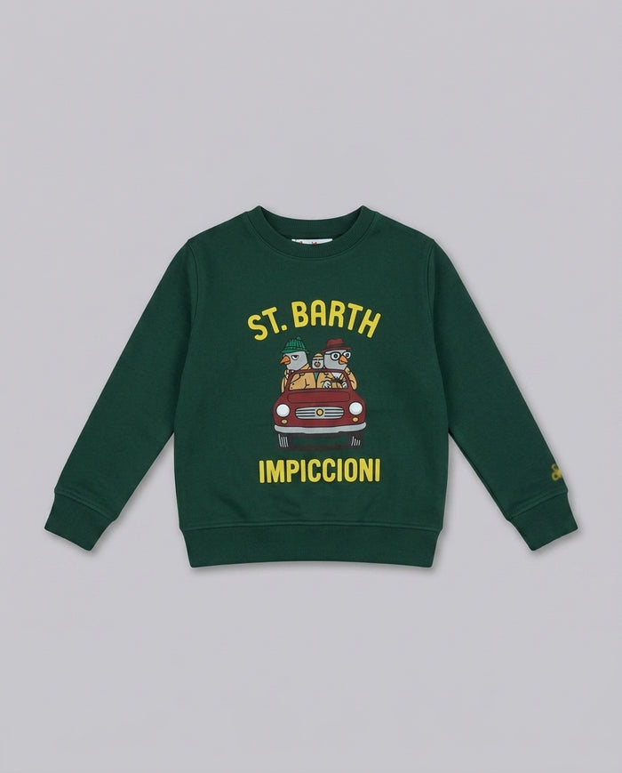 Felpa Saint Barth Kids Impiccioni – fronte