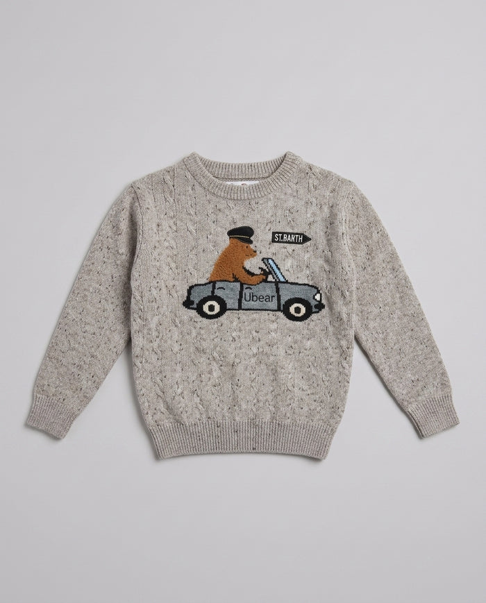 Maglione Saint Barth Kids U Bear – fronte
