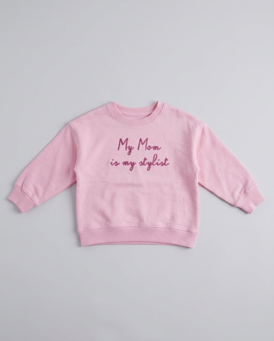 Felpa Saint Barth Kids Mom Stylist – fronte