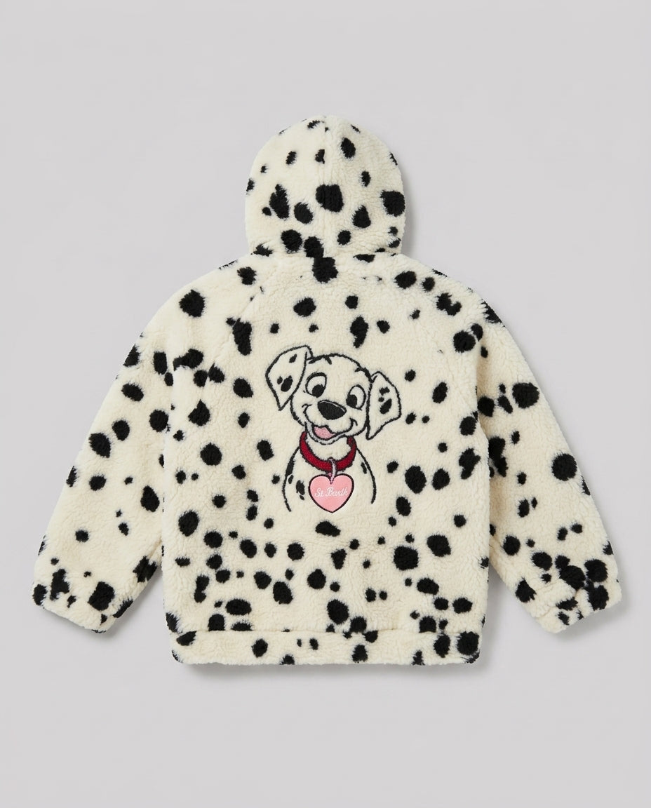 Giacca Teddy Saint Barth Kids Dalmata – fronte