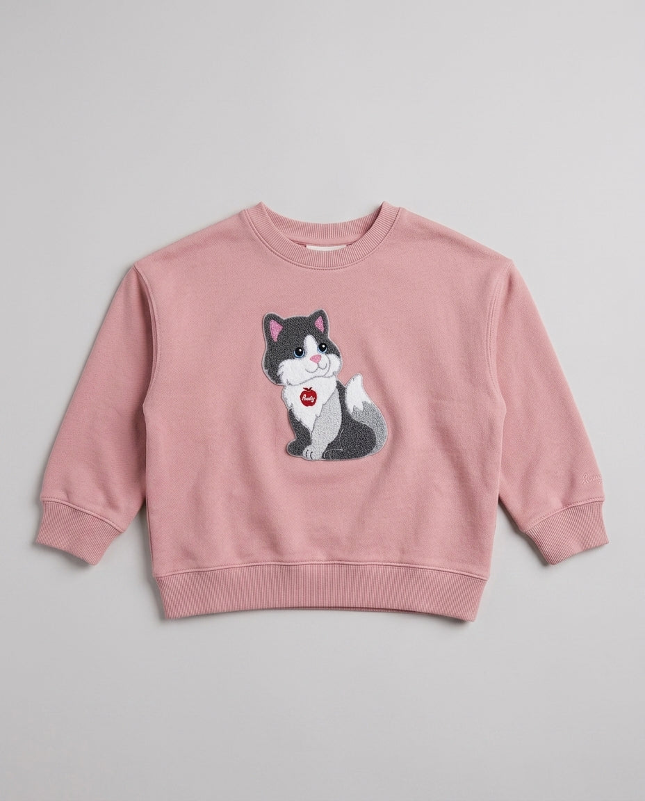Felpa Saint Barth Kids Trudi Cat – fronte