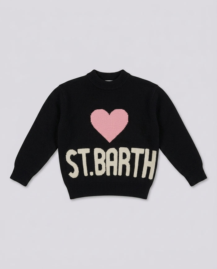 Maglione Saint Barth Kids Logo – fronte