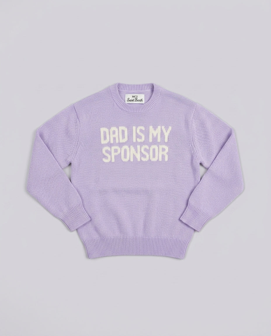 Maglione Saint Barth Kids Dad Sponsor – fronte