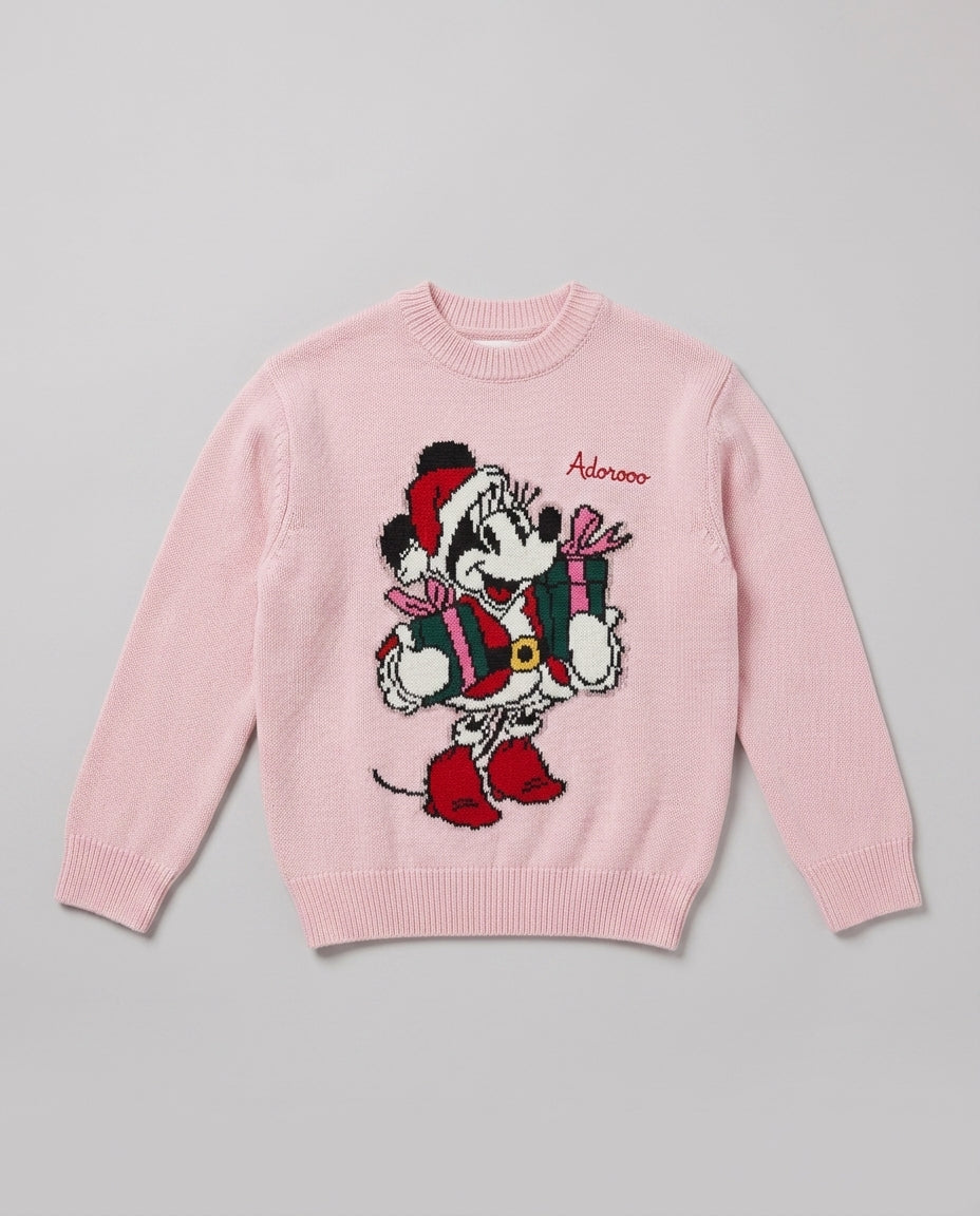 Maglione Saint Barth Kids Minnie Adoro – fronte