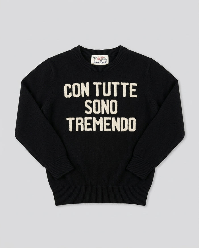 Maglione Saint Barth Kids Con Tutte – fronte