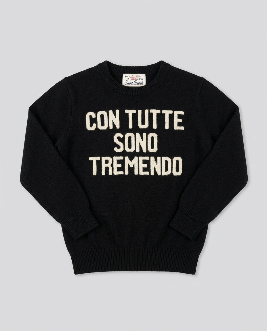Maglione Saint Barth Kids Con Tutte – fronte