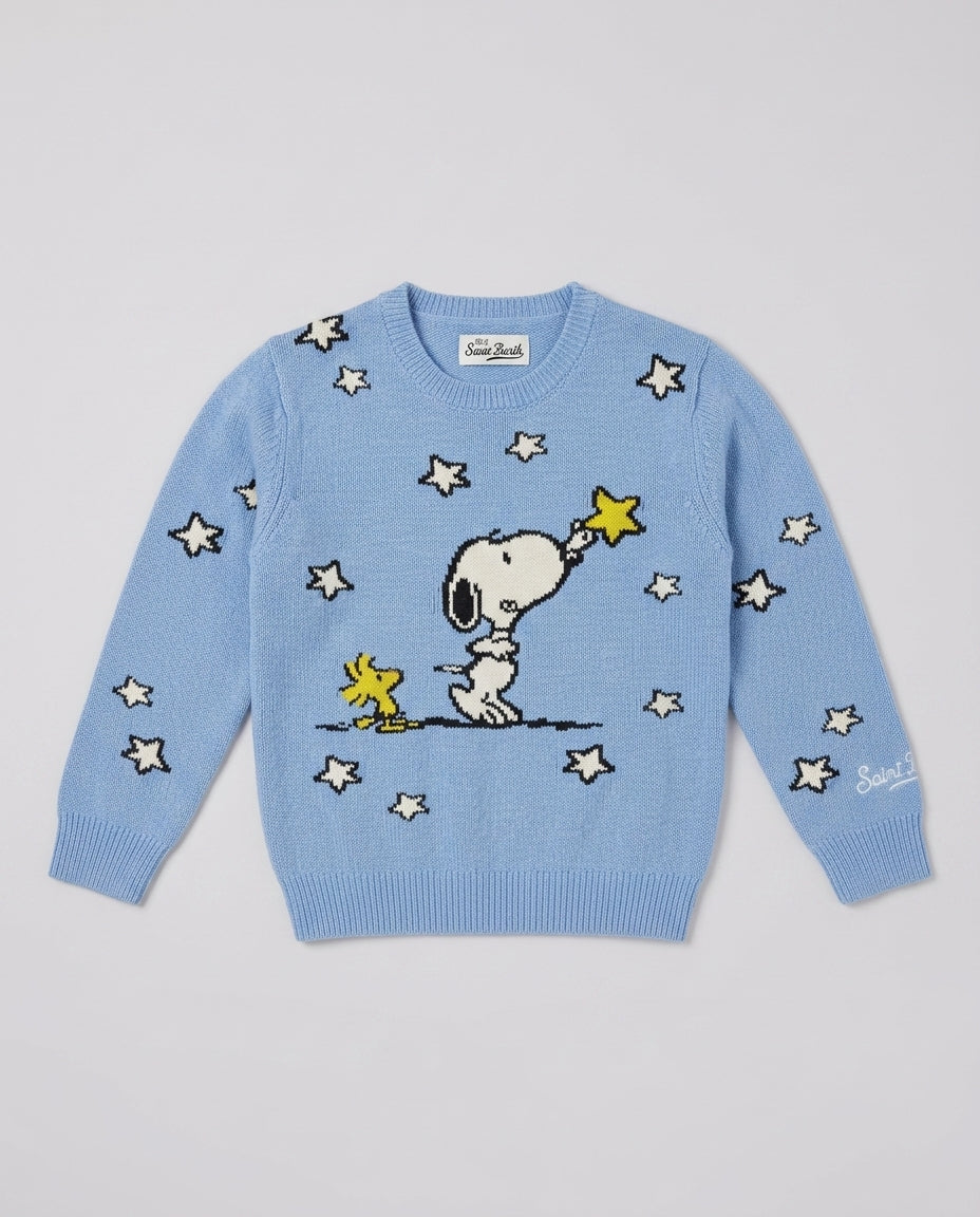 Maglione Saint Barth Kids Peanuts Touching Stars – fronte