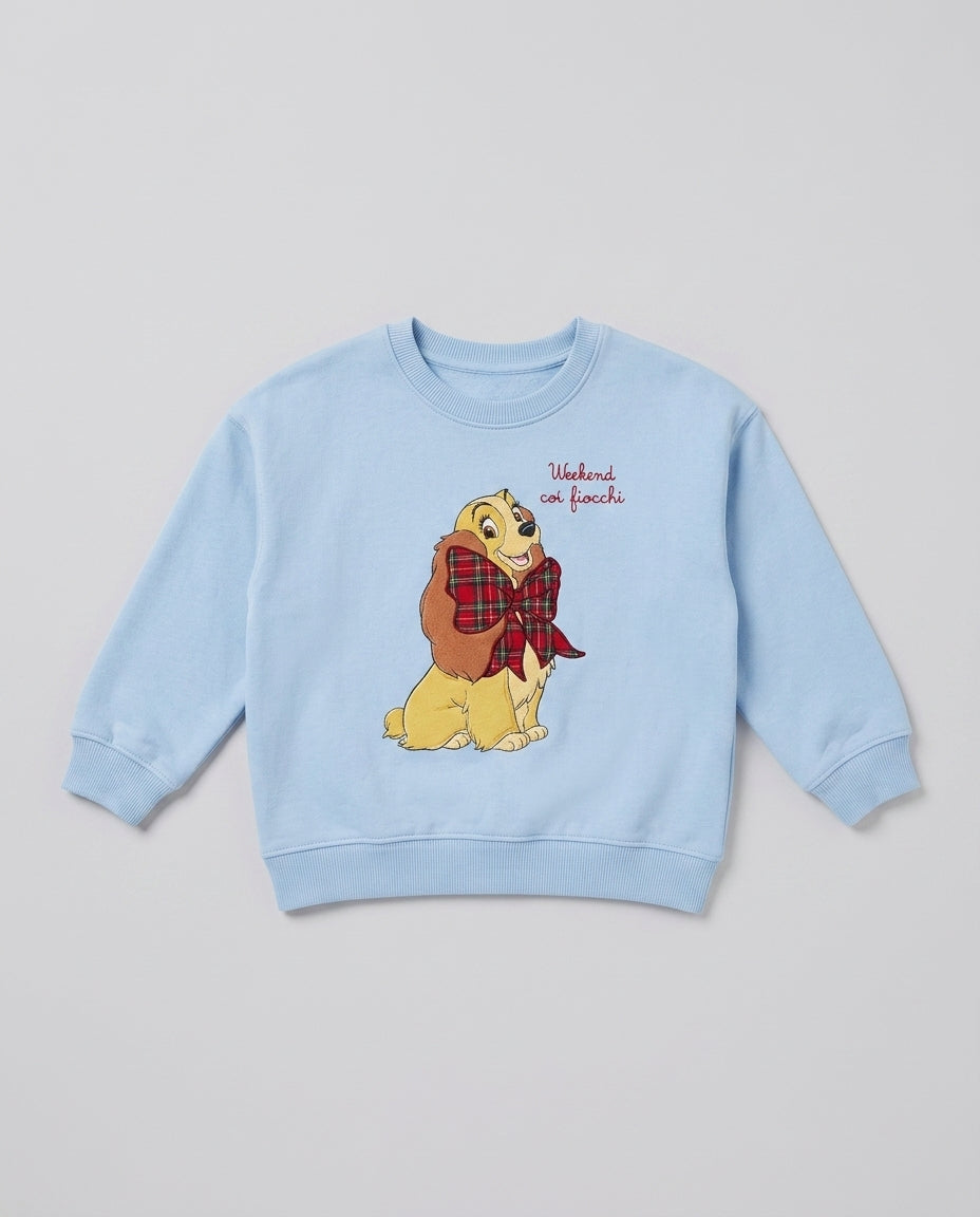 Felpa Saint Barth Kids Winnie the Pooh Tartan – fronte