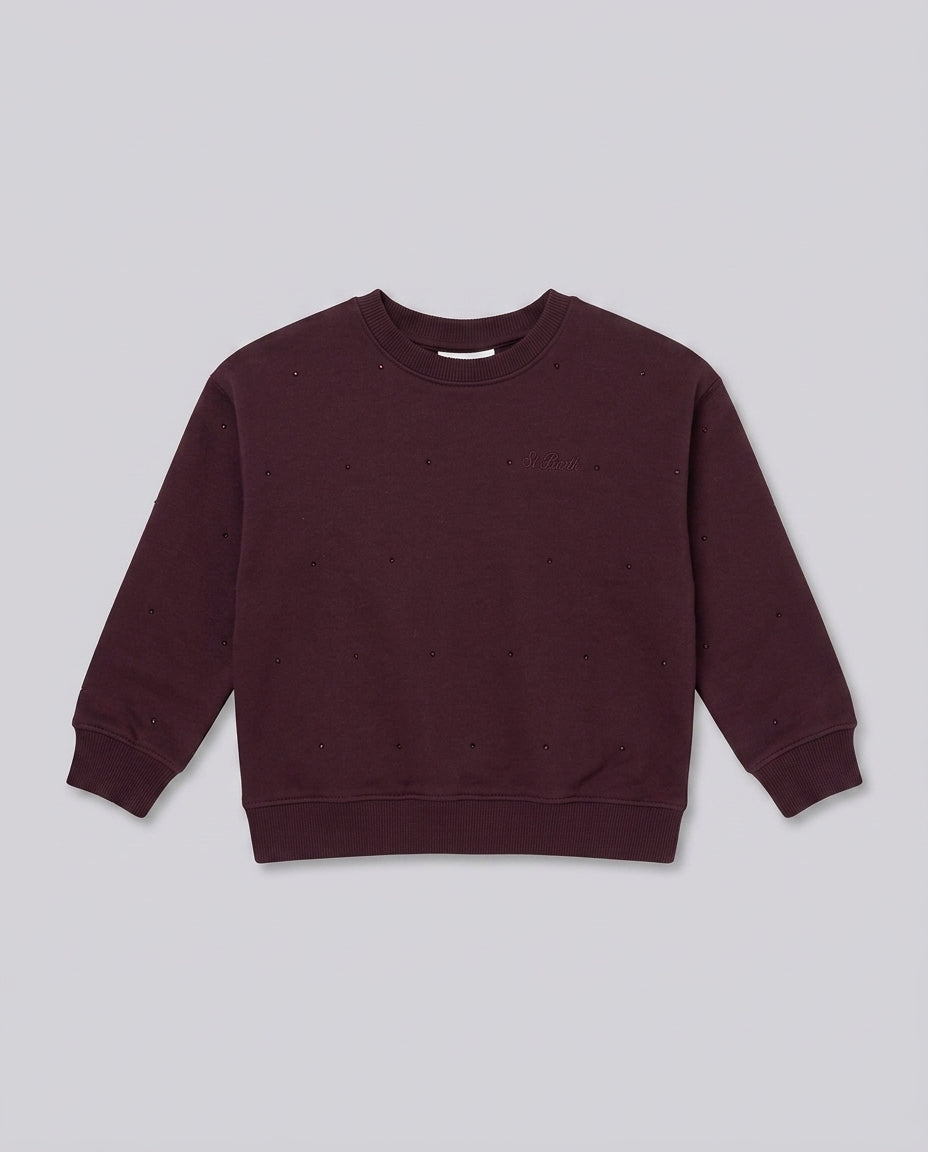 Felpa Saint Barth Kids All Over – fronte