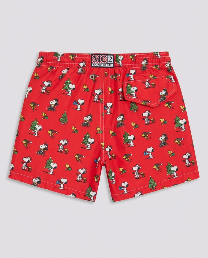 Costume Mare Saint Barth Kids Snoopy Lights – fronte
