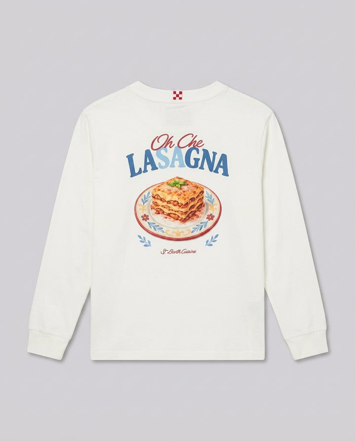 Maglia Manica Lunga Saint Barth Kids Lagna Lasagna – fronte