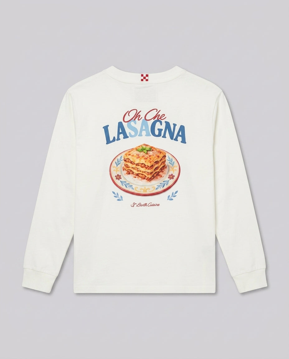 Maglia Manica Lunga Saint Barth Kids Lagna Lasagna – fronte