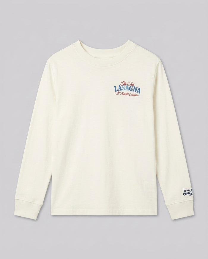 Maglia Manica Lunga Saint Barth Kids Lagna Lasagna – retro