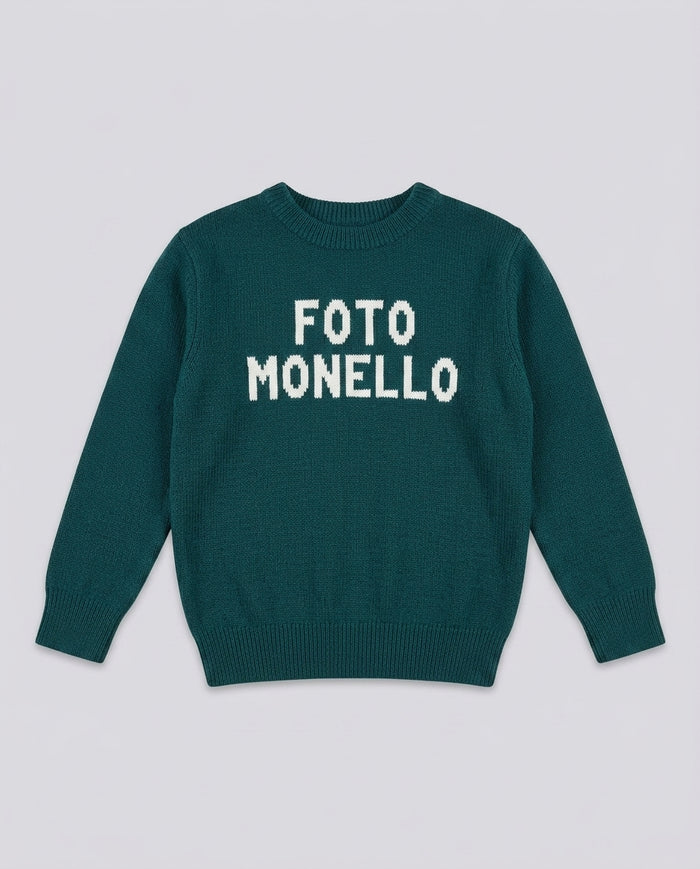 Maglione Saint Barth Kids Foto Monello – fronte