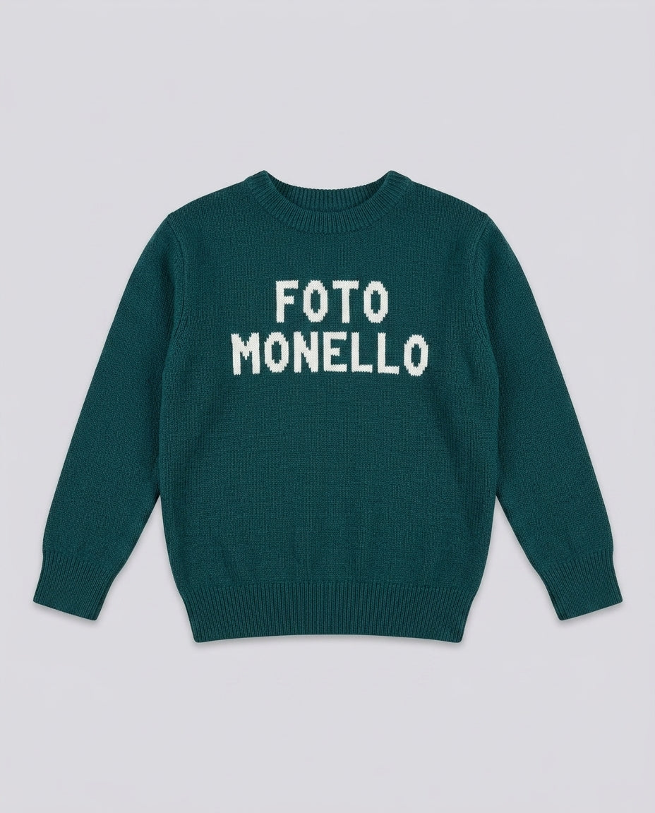 Maglione Saint Barth Kids Foto Monello – fronte
