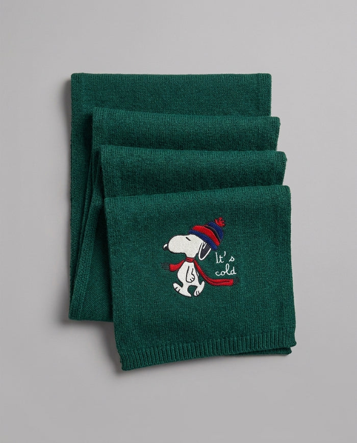 Sciarpa Saint Barth Kids Snoopy Cold – fronte