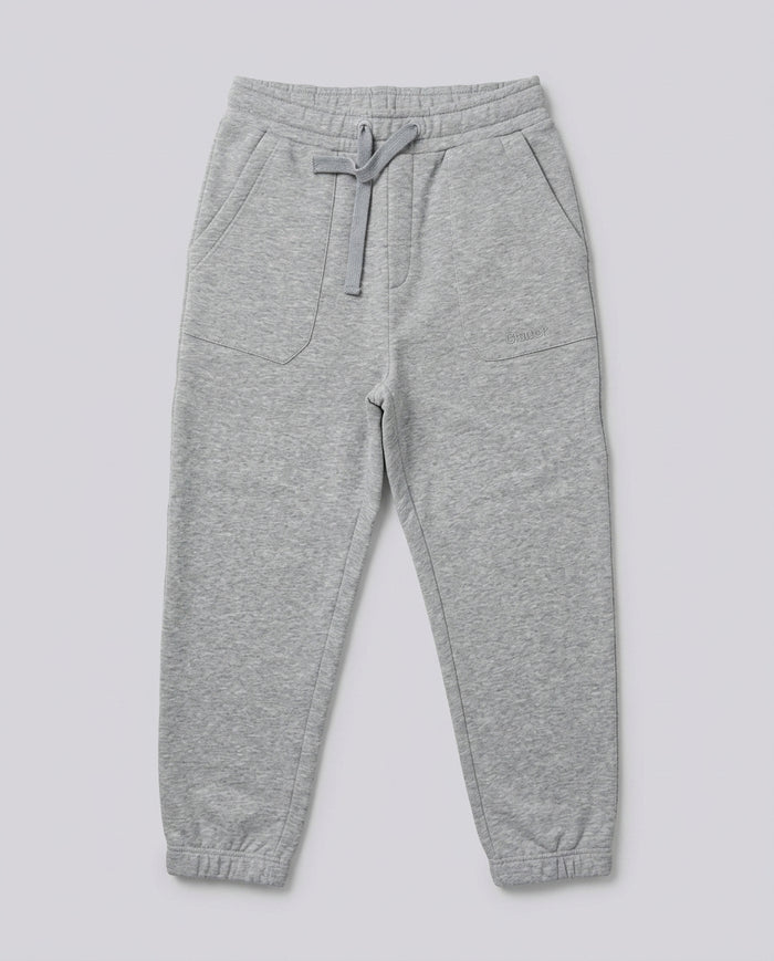 Pantaloni Blauer Kids grigio mélange da bambino 8 anni – fronte