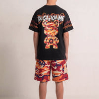 T Shirt Duca Homme Bambino Stampa Teddy Duca Homme