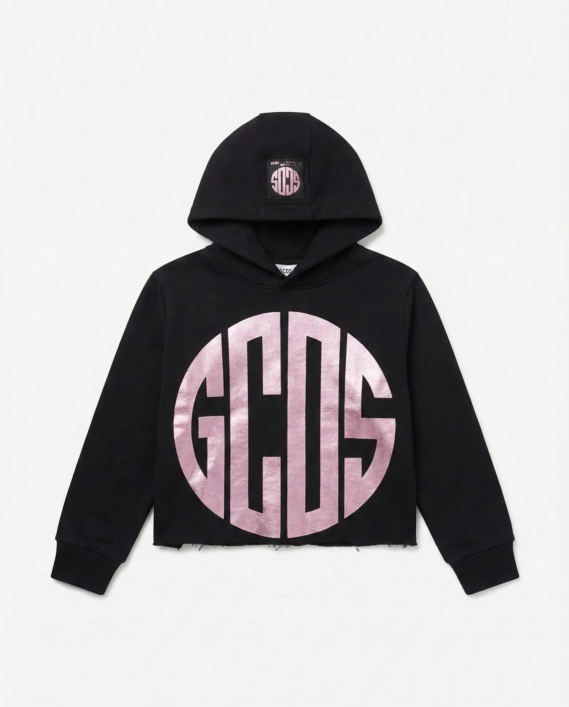 FELPA CGDS LOGO GIRL CROP GCDS