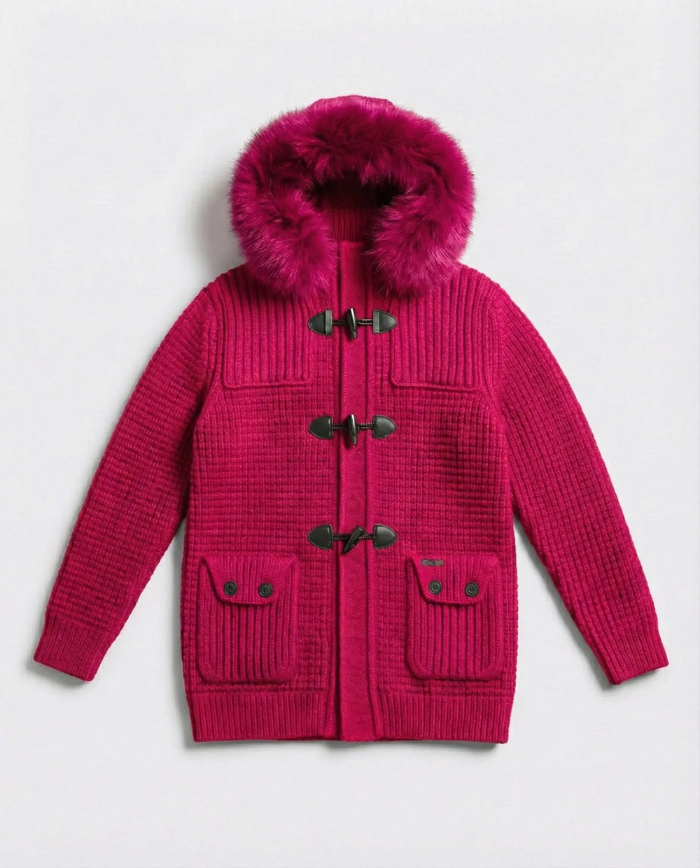 Bark Fucsia con Pelliccia | Giubbotto Unisex | Uomo Donna Bark