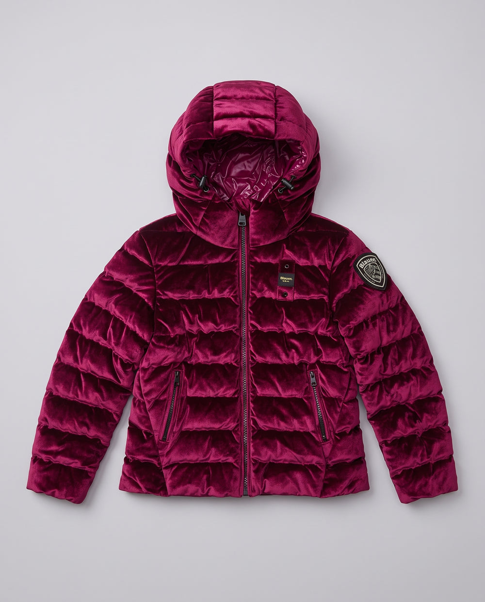 Giubbotto Blauer Kids magenta da bambina 8 anni – fronte