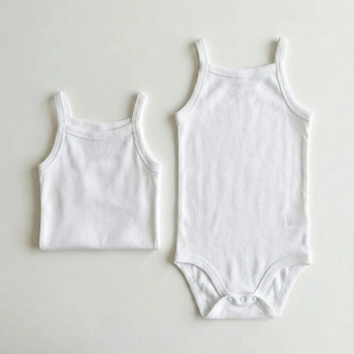CONFEZIONE DA 2 BODY BIANCHI SENZA MANICHE BEBÈ PETIT BATEAU Petit Bateau