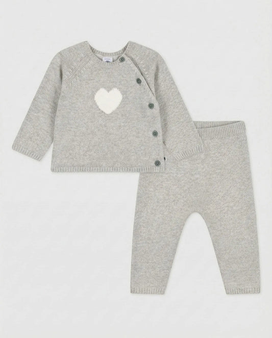 TUTA 2 PEZZI IN MAGLIA PETIT BATEAU Petit Bateau